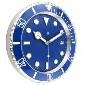 Decorative Wall Clock for Living Room Modern Metal Glass Clock FrenchInspired Design W250924