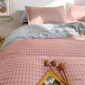 style: C, Bedding Size: 2M 4Pcs set - Four-piece Set Of Bedding And Student Dormitory Sheets With Brushed Aloe Cotton