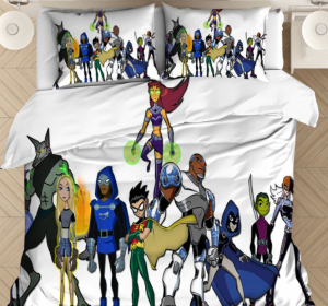 style: E, Bedding Size: 173x218(3pcs) - 3D Digital Printing Junior Titan Bedding Set
