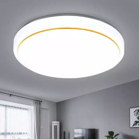Color: Double heart, Size: 39cmled white light 50W - Led Ceiling Lamp Simple Modern Acrylic Bedroom Living Room Balcony Ceiling Lamp