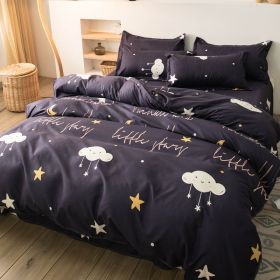 Color: Mini Star Shang, Bedding Size: 1.2m bed threepiece suit - Simple Bunk Bed Sheet Quilt Cover Three-piece Dormitory Single