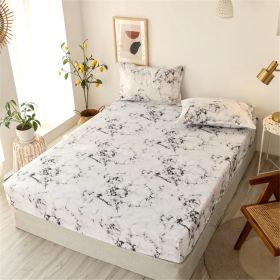 Carpet size: Pillowcase 48x74cmX2, Color: B - One Piece Bed Sheet Cover Aloe Cotton Simmons Non-slip And Dustproof Mattress Protector