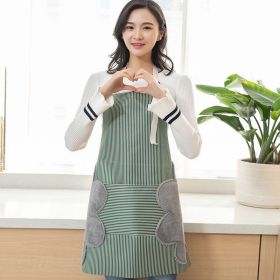 Color: Green - Wipe hand apron