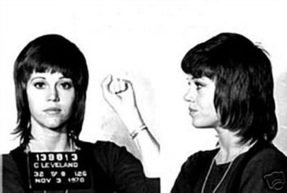 Jane Fonda Mug Shot