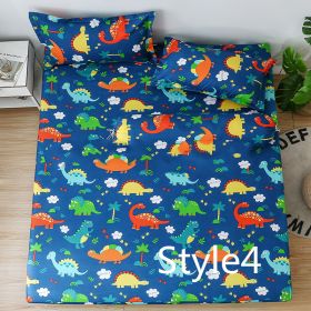 style: 4 Style, Size: 183x200x25cm - Single Bed Linens Mattress Pad Sets Bed Sheet Single Mattress Cover