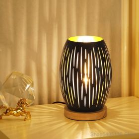 Color: Black, Style: 1style-B, Model:  - Warm remote control energy saving LED night light