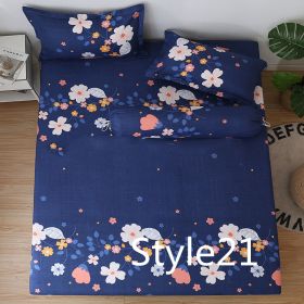 style: 21style, Size: Size 4 - Single Bed Linens Mattress Pad Sets Bed Sheet Single Mattress Cover