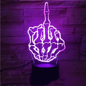 Color: Gesture, Style: Touch - Led Colorful Gradient Light Home Bedroom Desk Decoration