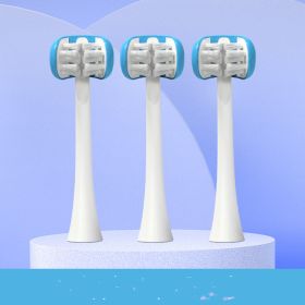 Color: Light Blue - Children's Sonic Electric Toothbrush A1 Special Brush Head Replacement Brush Head