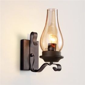 Vintage Style Home Light Wholesale Black Wall Lamp