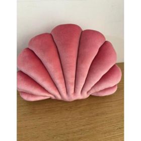 Simulation Shell Pillow Cushion Doll Nap Pillow (Option: Pink-L)