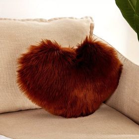Pillows (Color: Coffee, size: 40*50cm/15.7*19.7")