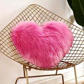 Pillows (Color: Rose Red, size: 40*50cm/15.7*19.7")