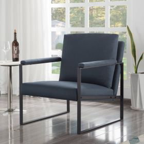 RYS120 Metal Frame Accent Armchair (c0rlor: BLU)