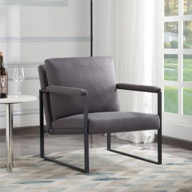 RYS120 Metal Frame Accent Armchair (c0rlor: DGY)