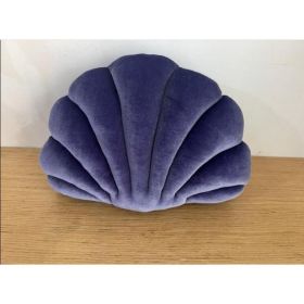 Simulation Shell Pillow Cushion Doll Nap Pillow (Option: Purple-L)